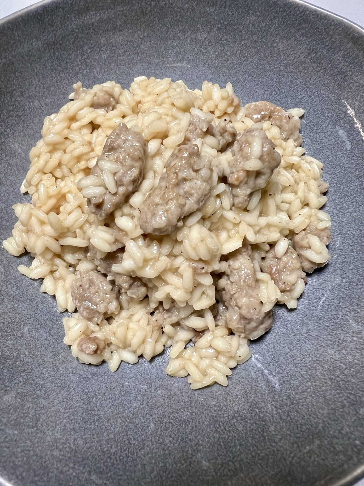 Risotto with Sausage