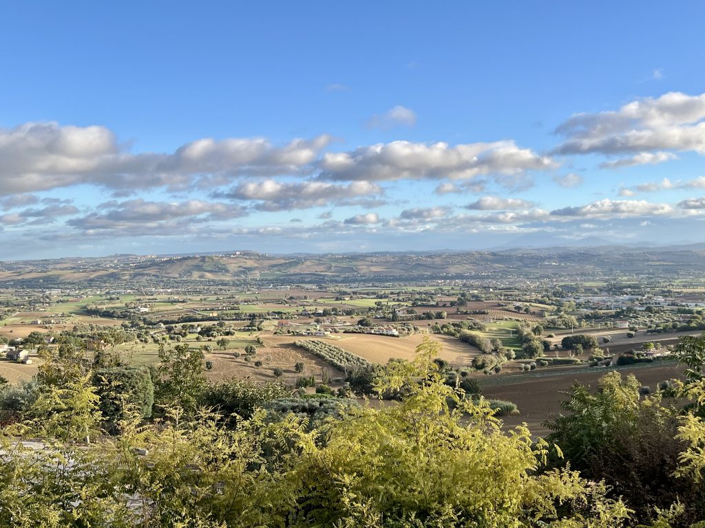 View from Morrovalle